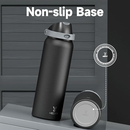 40 oz Insulated Water Bottle for Sports: Meoky Stainless Steel Water Bottle - Image 7