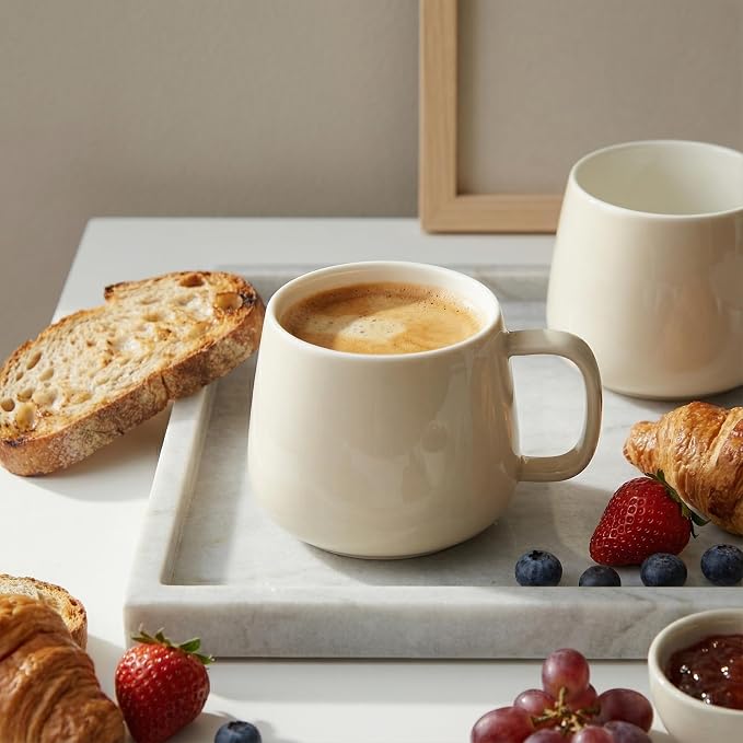 Teocera Coffee Mugs Set of 4-12oz Chip-Resistant Ceramic Cups - Image 6