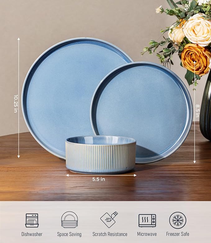 GBHOME Stoneware Dinnerware Sets - Image 9