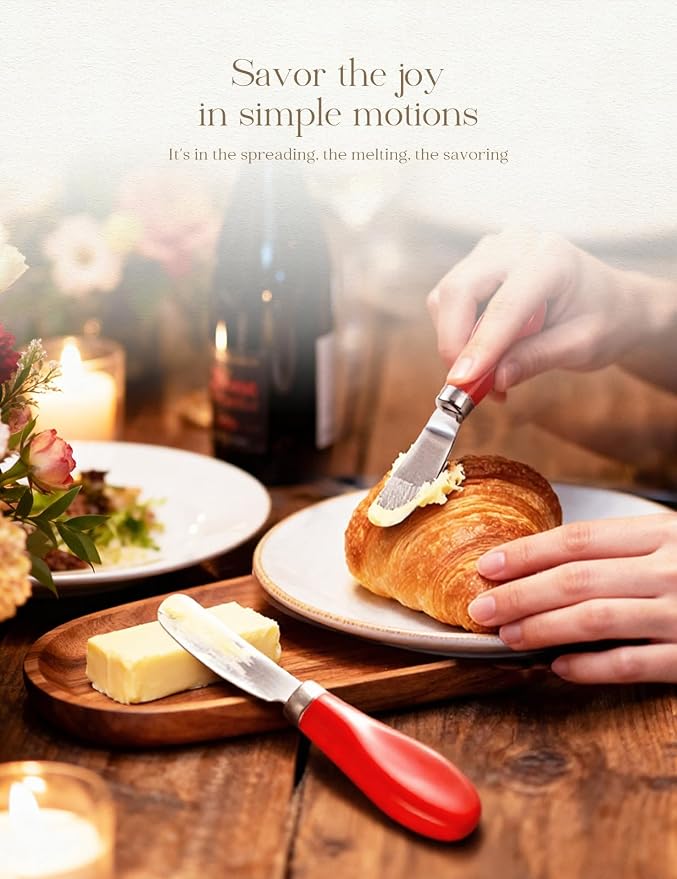Stainless Steel Butter Spreader Knife 2 Pack - Image 6