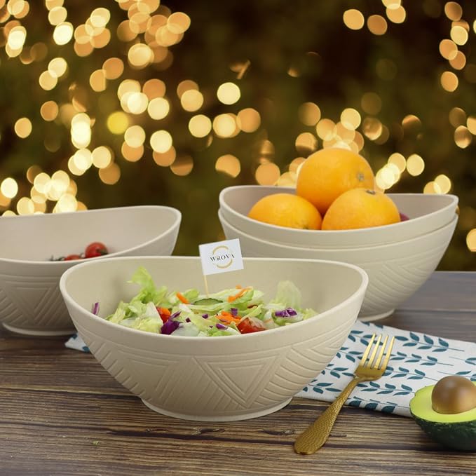 65oz Big Wheat Straw Bowls - Image 6