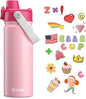 baab 18oz Kids Insulated Water Bottle 18/8 Stainless Steel Kids Cup 1 Pack | by baabKidWatterBottle