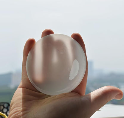 Liang baobao Ice Jade White Porcelain Gaiwan, 5oz Teacup Suet-fat Jade - Image 8