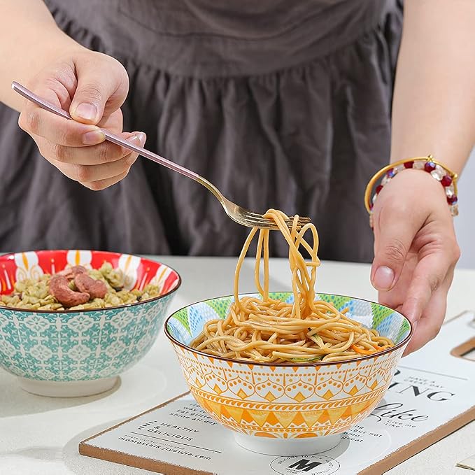 Cereal Bowls Porcelain 23 oz - Image 5