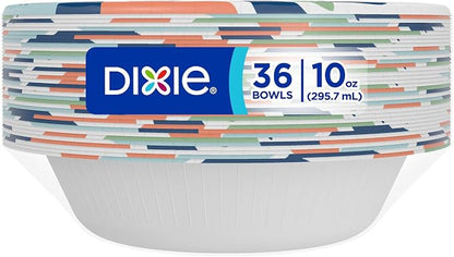 Dixie Small Paper Bowls, 10 Oz, Microwave-Safe, Soak-Proof, Disposable Bowls - Image 8