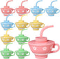 Zhehao 12 Pieces Plastic Kids Party Tea Cups by Zhehao