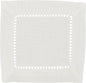 SARO LIFESTYLE Hemstitched Border Cocktail Napkin by SaroLifestyle