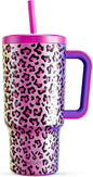 Meoky 30 oz Tumbler with Handle, Tumbler with Lid and Straw, Insulated by MEOKY