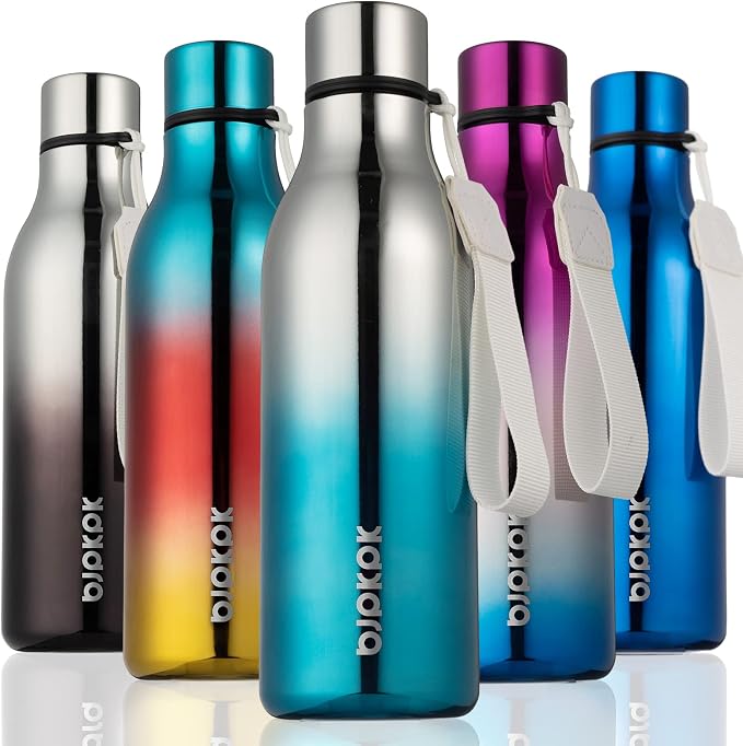 BJPKPK 18oz Insulated Water Bottle, Stainless Steel Bottle by BJPKPK