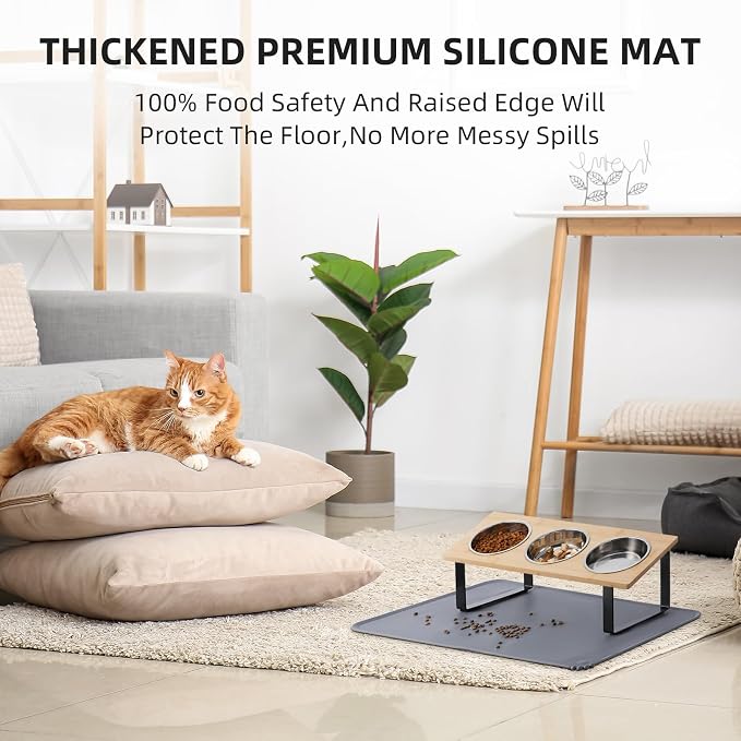 Upgraded Elevated Cat Bowls - Image 4