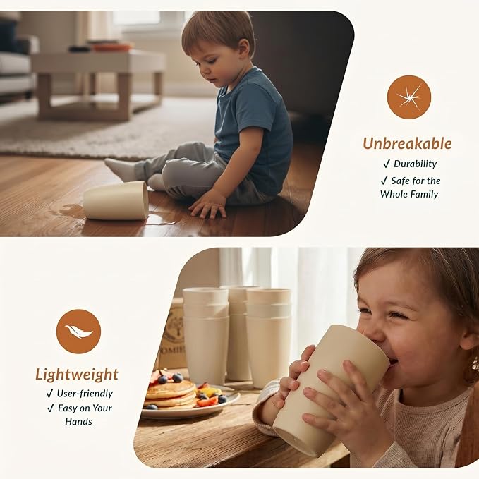 Homienly Wheat Straw Cups - Image 5
