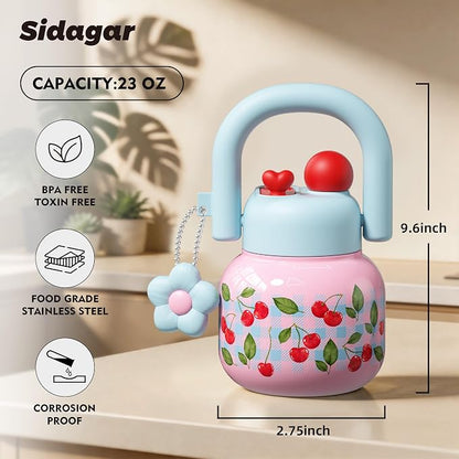22 oz Tote Insulated Water Bottle - Image 2