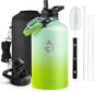 RAYMYLO One Gallon Water Bottle Insulated 128 oz, Stainless Steel | Triple by RAYMYLO