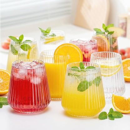 N9R 24PCS Plastic Wine Glasses Disposable, 14 oz Cocktail & Spritz Glasses | - Image 4