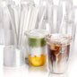 100 Pack 16 oz Round Bottom Plastic Cups by Unknown