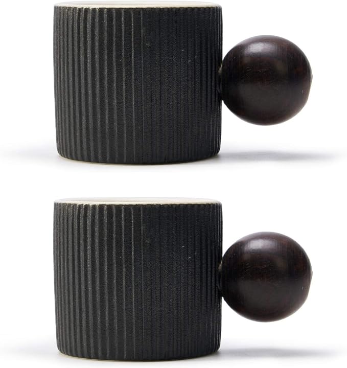 Ceramic Mini Espresso Cups Demitasse Cups by CLASGLAZ