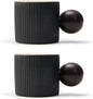 Ceramic Mini Espresso Cups Demitasse Cups by CLASGLAZ