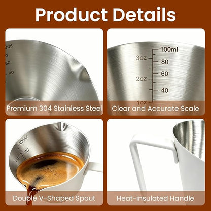 1 Pc Stainless Steel Espresso Shot Cup - Image 4