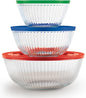 Pyrex Sculpted Glass Mixing Bowls Set by Pyrex