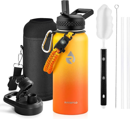 RAYMYLO Insulated Water Bottle 32 oz, Triple Wall Vacuum Stainless Steel | by RAYMYLO
