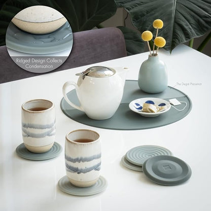 LINE+ARC Silicone Coasters feat. in NYT WireCutter | Waterproof, anti-stain - Image 5