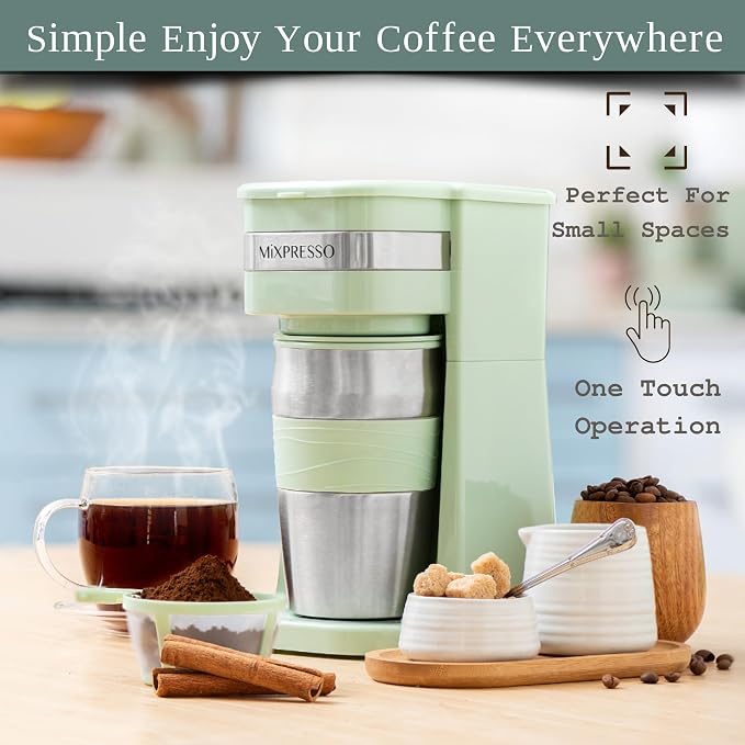 Mixpresso Single Serve & Single Cup Coffee Maker - Image 4