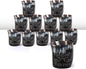 Handicrafts Home Viking Horn Shot Glasses Set of 12, Rustic Viking Drinkware by HandicraftsHome