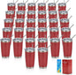 IEOVIEE 32 Pack 20oz Stainless Steel Insulated Bulk Tumblers by IEVOIEE