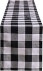 Tosewever Buffalo Check Plaid Table Runner, Cotton Polyester Blend Classic by Tosewever