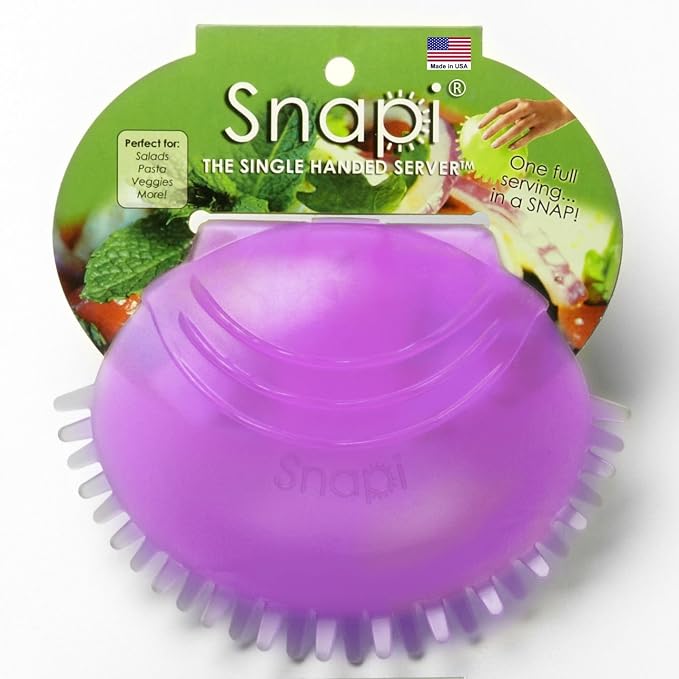 Snapi - The Single Handed Salad Server - Grape by Snapi