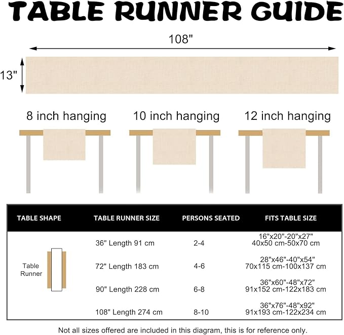 Seliem Halloween Bat Table Runner, Funny Holiday Burlap Home Decoration Indoor - Image 3