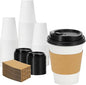 Lamosi 50 Pack 12 oz Disposable Coffee Cups by BuyNow