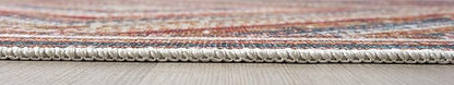 Keen Home Design 5x7 Rug - Machine Washable Area Rug with Non-Slip Backing, Ideal for Living Room, Dining Room, Bedroom - Vintage, Easy Clean, Durable, Low Pile Rug - (5' x 7')