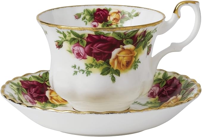 Royal Albert Old Country Roses Teacup & Saucer Set by RoyalAlbert