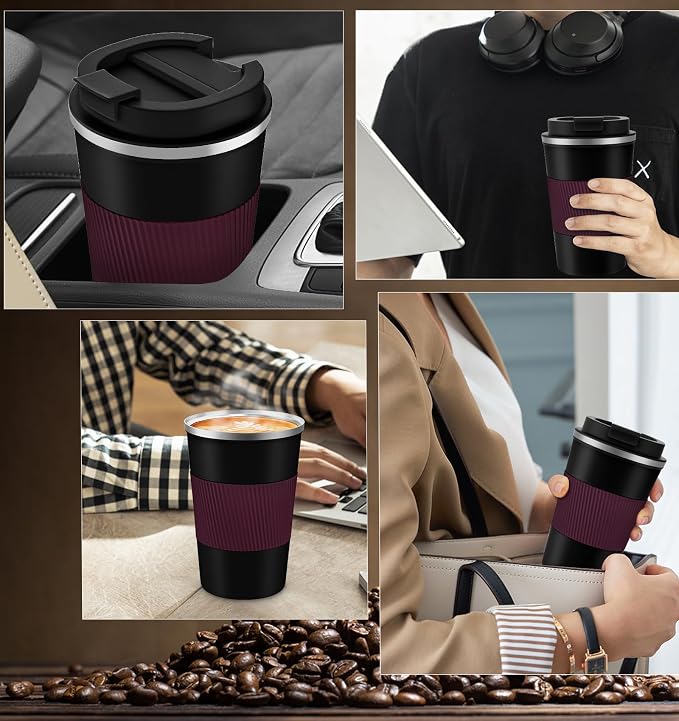 KETIEE Travel Mug 12oz, Insulated Coffee Mug - Image 5