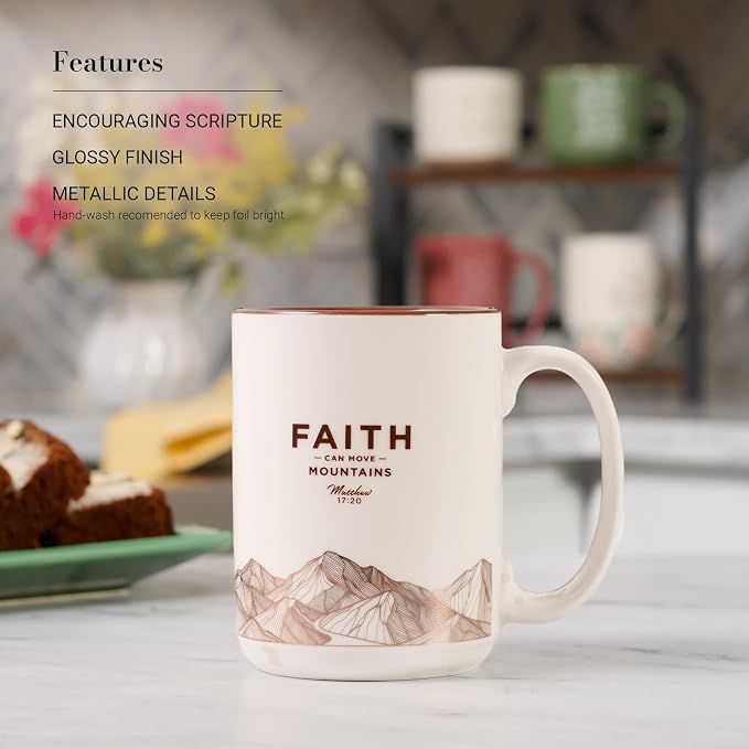 Christian Art Gifts Inspirational Ceramic Coffee & Tea Mug - Image 3