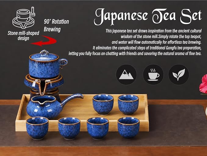 Chinese Tea Set, Japanese Gongfu Tea Set, Teapot Set - Image 3