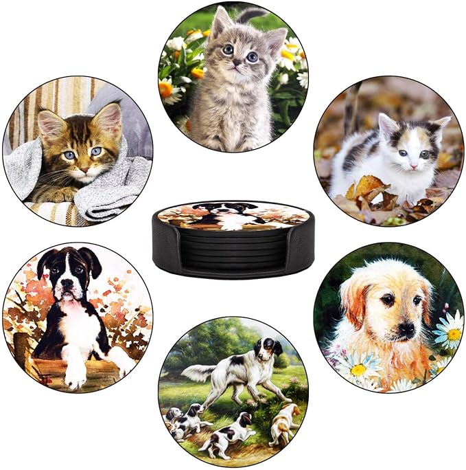 Coasters Set of 6 by Unknown