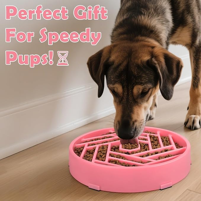 TOBYTO Slow Feeder Dog Bowls Large Medium Breed, Anti-Choking Slow Eating Dog - Image 9