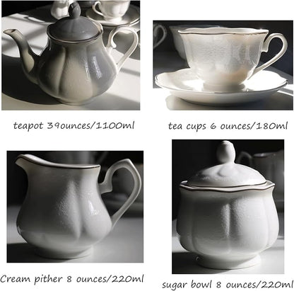 GuangYang 15-pcs Porcelain Tea sets - Image 7