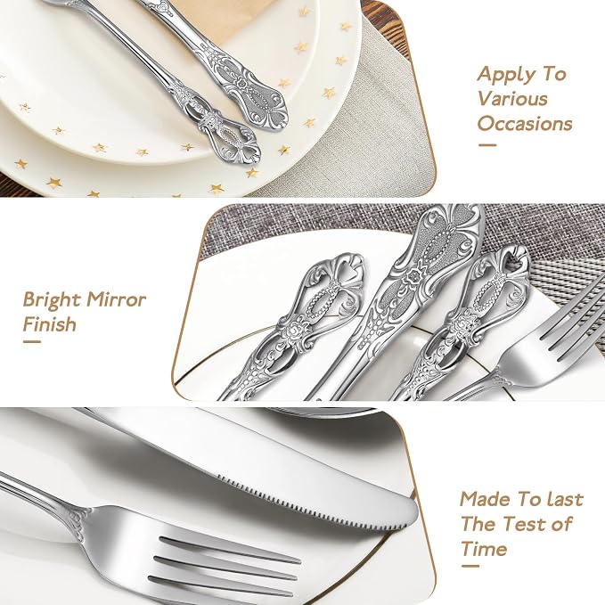 Gorgeous Retro Royal Silverware Set - Image 4