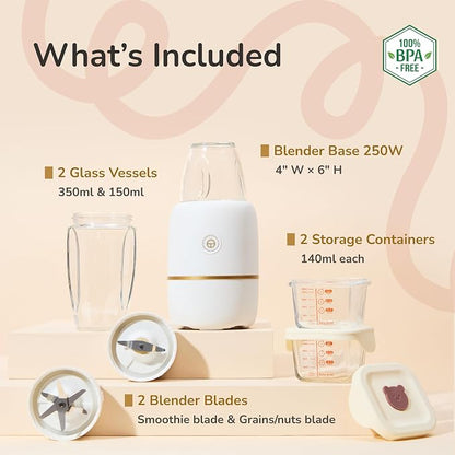 Bubble Blender, Baby Food Maker & Puree Blender - Image 2