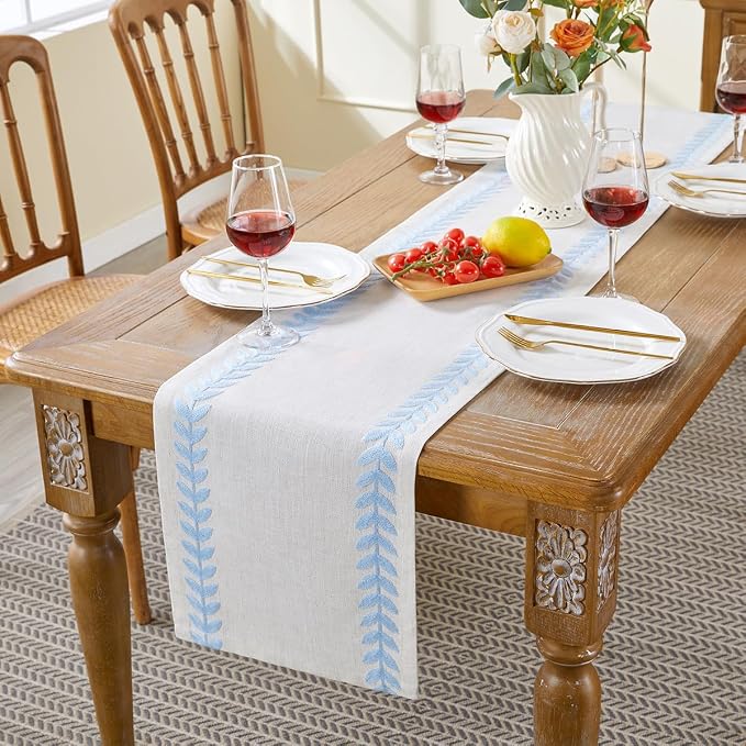 Wracra Embroidered Table Runner - Image 2