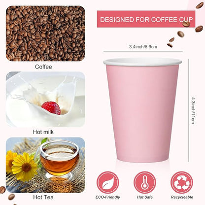 48 Pcs 12 oz Disposable Coffee Cups - Image 2