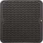 Silicone Dish Drying Mat for Multiple Usage,Easy clean,Eco-friendly,Heat-resistant Silicone Mat for Kitchen Counter or Sink,Refrigerator or Drawer liner Coffee M 12 inches x 12 inches