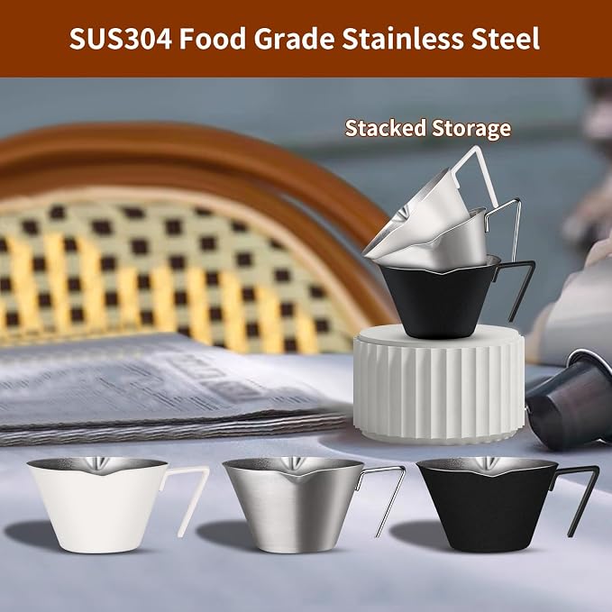 1 Pc Stainless Steel Espresso Shot Cup - Image 4