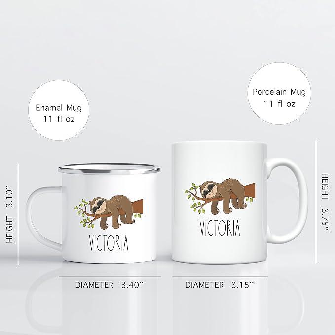 Personalized Mug for Kids, Girls | Customized Hot Chocolate, Coffee & Milk Cup - Image 3