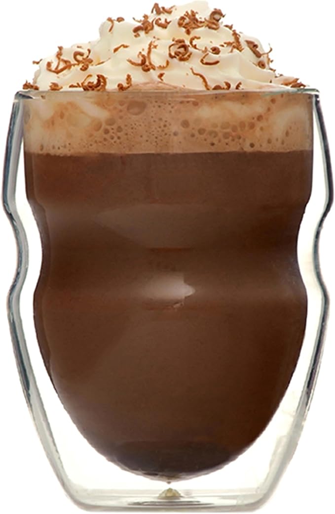Ozeri Serafino Double Wall Insulated Beverage and Coffee Glasses - Image 5