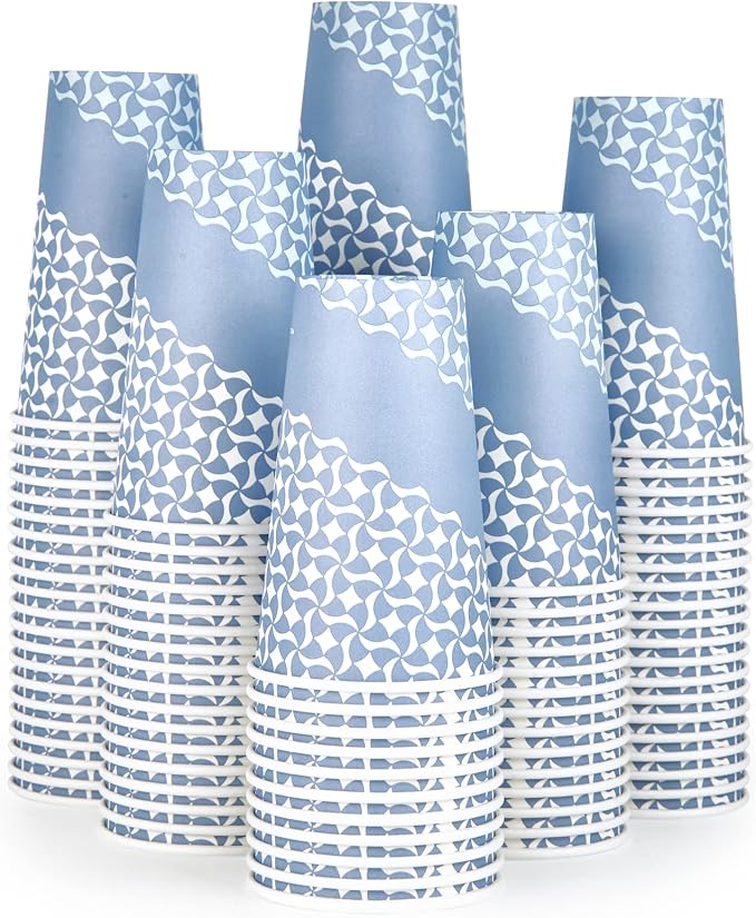 MUCHII 16 oz Coffee Cups, Disposable Paper Cups 210 Count, Disposable Cups | by MUCHII