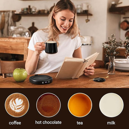 Coffee Mug Warmer & You are Awesome Mug Set, Electric Cup Warmer - Image 5
